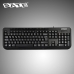 Teclado Sate AK-833 Portugues Multimedia Black