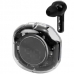 Fone de Ouvido Sem Fio Satellite AE-6211 - Transparente/Preto