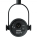 Microfone Shure MV7+ para Podcast XLR - Preto
