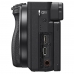 Camera Digital Sony A6400 ILCE-6400L Kit - 24.2MP - Lente 50MM - Wi-Fi - Bluetooth - Tela 3" - Preto