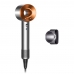 Secador de Cabelo Super Hair Dryer A3001-220 - 1600W - 220V - Cinza e Dourado