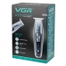 Maquina de Cortar Cabelo VGR V-970 - Recarregavel - Prata