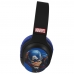 Fone de Ouvido Xtech Edicao Capitao America XTH-D660CA - 3.5MM - Bluetooth - com Microfone - Preto e Azul