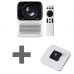 Projetor Wanbo T2 Max New de 450 Ansi Lumens com HDMI e USB Bivolt + Suporte WBBA02