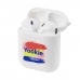 Fone de Ouvido Yookie YKS19 - Bluetooth - Branco e Rosa