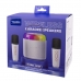 Speaker Yookie SK26 - USB/Aux/SD - Bluetooth - 6W - com 2X Microfones - Branco