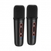 Speaker Yookie SK26 - USB/Aux/SD - Bluetooth - 6W - com 2X Microfones - Preto