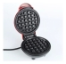 Maquina Elética De Fazer Waffle Antiaderente Mini Panqueca Cor Vermelho