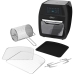 Fritadeira Oven Fryer 3 em 1 ofrt780 12 litros preta Oster cor preto