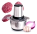 Moedor Elétrico Potente Carne Picador Legumes Temperos 850w Cor Prata com preto