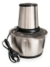 Moedor Elétrico Potente Carne Picador Legumes Temperos 850w Cor Prata com preto