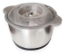 Moedor Elétrico Potente Carne Picador Legumes Temperos 850w Cor Prata com preto