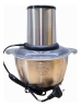 Moedor Elétrico Potente Carne Picador Legumes Temperos 850w Cor Prata com preto