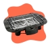 Churrasqueira Elétrica Portátil Grill Sem Fumaça Para Apartamento Casa 220v Com Controle De Temperatura 2000w Cor Preto - Tecnoneel