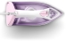 Ferro de passar a vapor Philips Walita Série 3000 DST3010/32 cor branco e rosa com base antiaderente - Dst3010