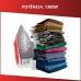 Ferro A Vapor 110v 127v Vermelho Antiaderente Com Função Spray 1300w Kian