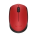 Mouse Logitech M170 Sem Fio - Vermelho