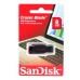Pendrive Sandisk Z50 Cruzer Blade 8GB / USB 2.0 - Preto (SDCZ50-008G-B35)