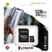 Cartão de Memória Micro SD KINGSTON128 GB Ultra SDXC 100 MB/s