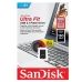 Pendrive Sandisk 128GB Z430 Ultra Fit / USB 3.1 - (SDCZ430-128G-G46)