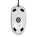 Mouse Logitech G203 Lightsync RGB Gamer USB - Branco