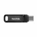 Pendrive Sandisk Dual Drive Go 256 GB - Preto