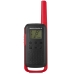 Walkie Talkie Talkie Motorola T210 - 32 KM - 22 Canais - Preto e Vermelho
