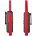 Walkie Talkie Talkie Motorola T210 - 32 KM - 22 Canais - Preto e Vermelho