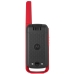 Walkie Talkie Talkie Motorola T210 - 32 KM - 22 Canais - Preto e Vermelho