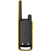 Walkie Talkie Talkie Motorola T470 - 56 KM - 18 Canais - Preto e Amarelo