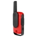 Walkie Talkie Talkie Motorola T110 - 25 KM - 26 Canais - Vermelho e Preto