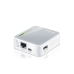 Roteador Wireless Portatil TP-Link TL-MR3020 - 3G/4G - 10/100MBPS - Cinza e Branco