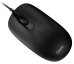 Mouse Otico Quanta com Fio QTMO10 USB Preto