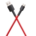 Cabo Xiaomi SJX10ZM - USB/Tipo C - 1 Metros - Nylon - Vermelho