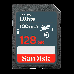 Cartao de Memoria SD C10 Sandisk Secure Digital 100MB/s - SDSDUNR-128G-GN3IN