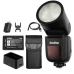 Flash Godox V1 para Sony - Preto