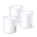 Roteador Wireless TP-Link Deco X20 AX1800 - 1201/574MBPS - Dual-Band - 3 Unidades - Branco