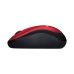 Mouse Logitech M185 Sem Fio - Vermelho/Preto (910-003635)