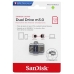 Pendrive Sandisk Ultra Dual Drive 128GB / USB 3.0 - (SDDD3-128G-G46)