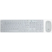 Teclado e mouse Mtek KM-5197W Wireless 1200DPI PT Branco