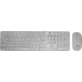 Teclado Kit + Mouse Sem Fio Mtek KM-5197W - Branco (Portugues)