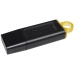 Pen Drive de 128GB Kingston Datatraveler Exodia DTX USB 3.2 - Preto/Amarelo