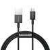 Cabo USB-A A Micro USB Baseus Superior 2A CAMYS-01 - Black 1 Metro