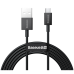 Cabo USB-A A Micro USB Baseus CAMYS-A01 Superior 2A - Black 2 Metros