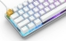 Teclado Gaming Glorious GLO-GMMK-COM-BRN-W RGB Branco - com fio (Ingl&ecirc;s)
