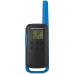 Walkie Talkie Talkie Motorola T-270 - 40 KM - 22 Canais - Preto e Azul