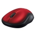 Mouse Logitech M185 - Sem Fio - 1000 Dpi - 3 Botoes - Vermelho