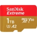 Cartao de Memoria Sandisk Extreme SDSQXAV-1T00-GN6MA - 1TB - Micro SD com Adaptador - 190MB/s