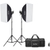 Kit Flash de Estudio Godox MS200-F 220V