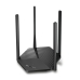 Roteador Wireless Mercusys MR60X AX1500 - 1201/300MBPS - Dual-Band - 4 Antenas - Preto
